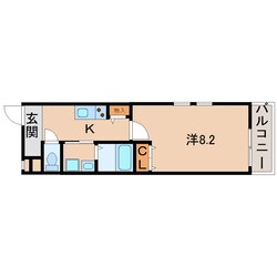 フジパレス市駅東Ⅰ番館の物件間取画像